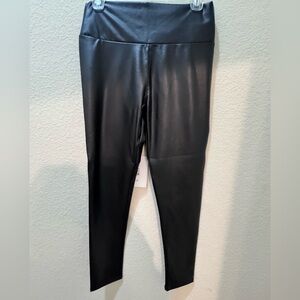 New with tags Black All for leather leggings by Tagoo sz. large